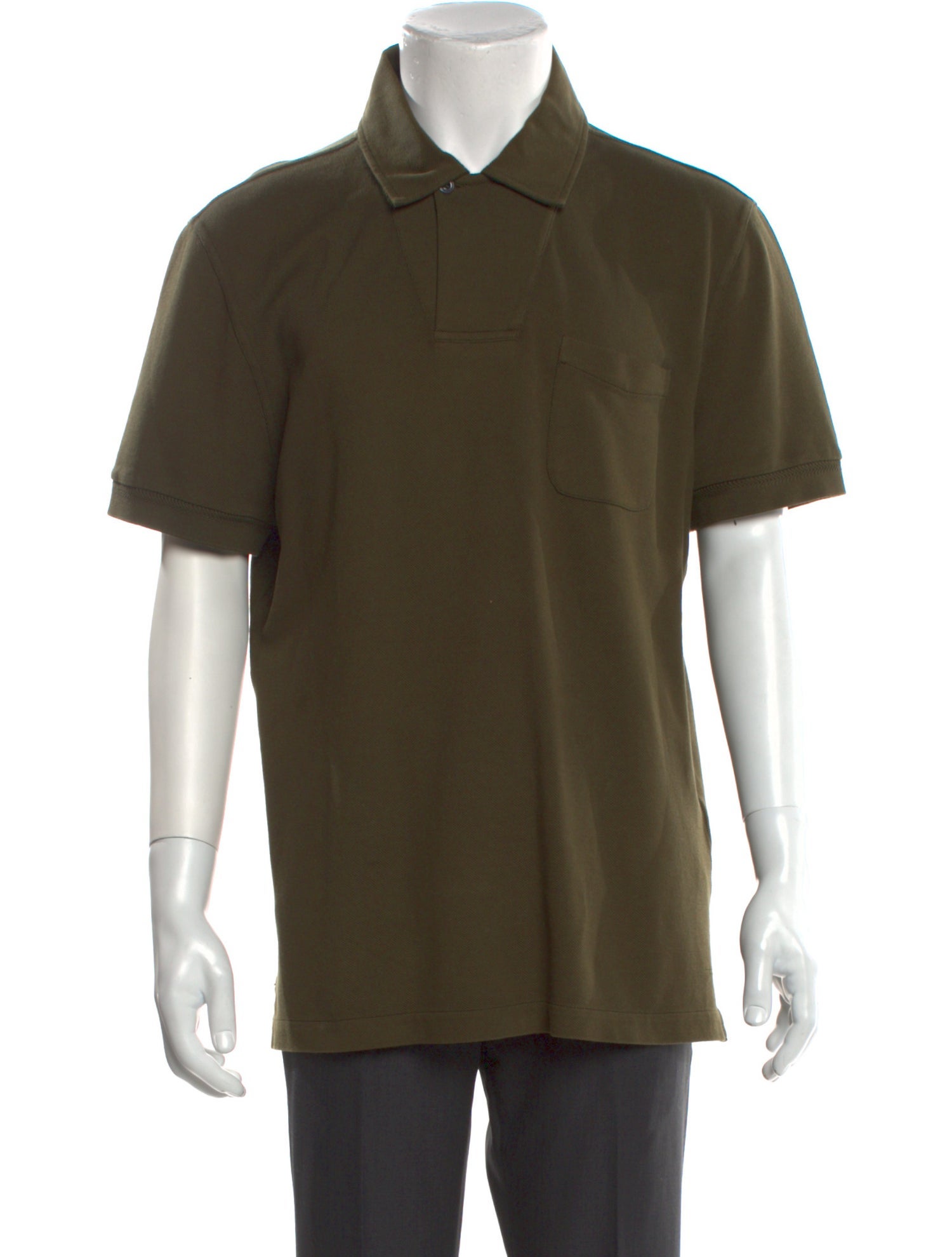 Tom Ford Collar Short Sleeve Polo Shirt