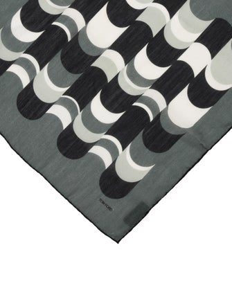 Tom Ford Silk Printed Pocket Square