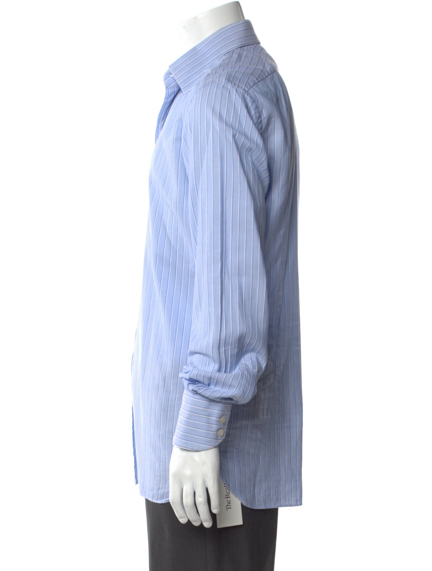 Tom Ford Striped Long Sleeve Dress Shirt