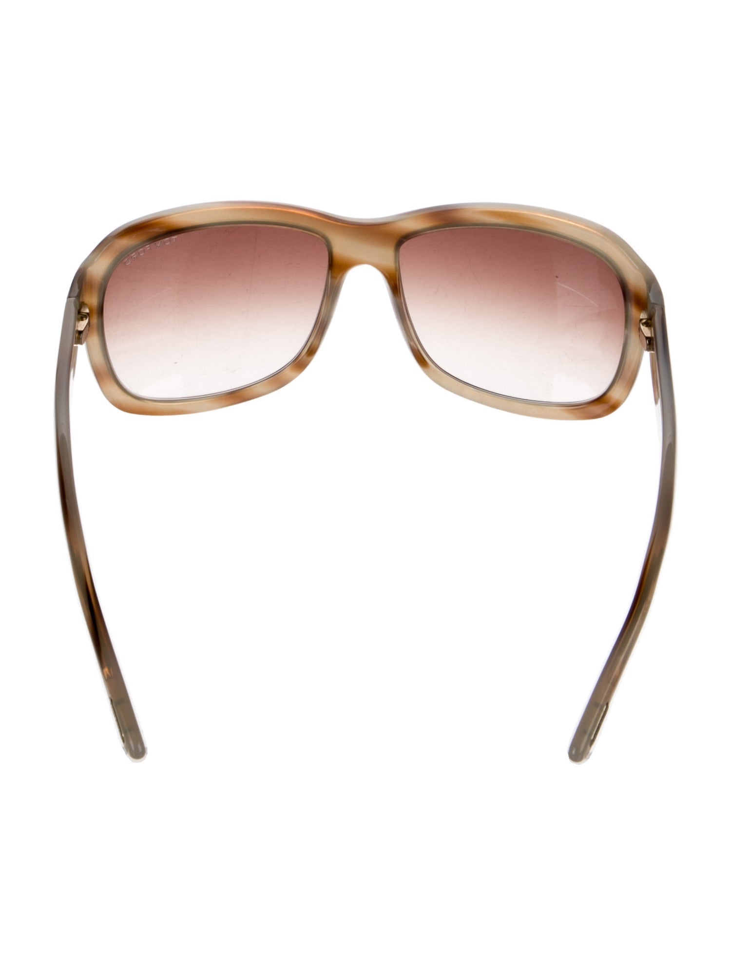 Tom Ford Square Gradient Sunglasses