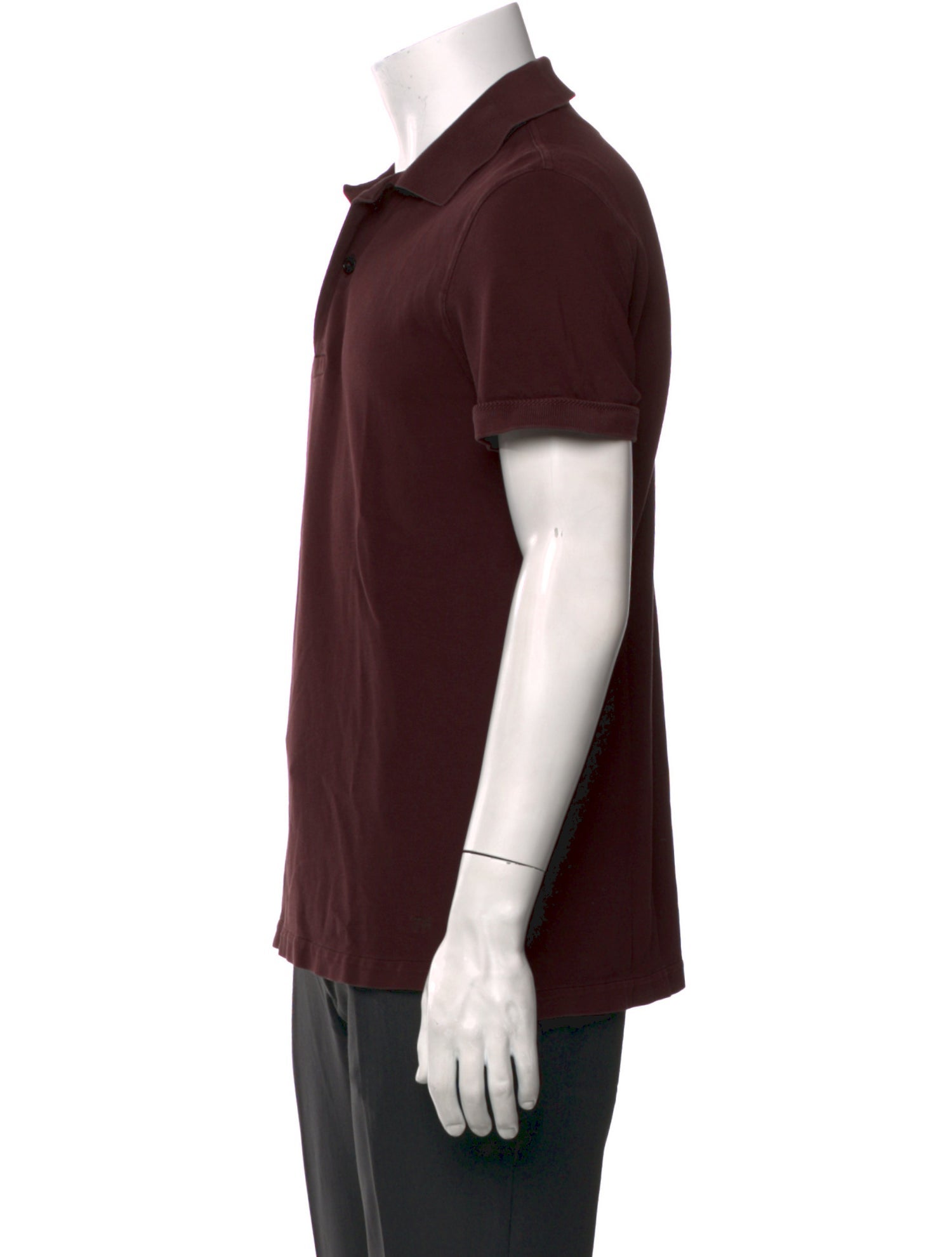 Tom Ford Collar Short Sleeve Polo Shirt