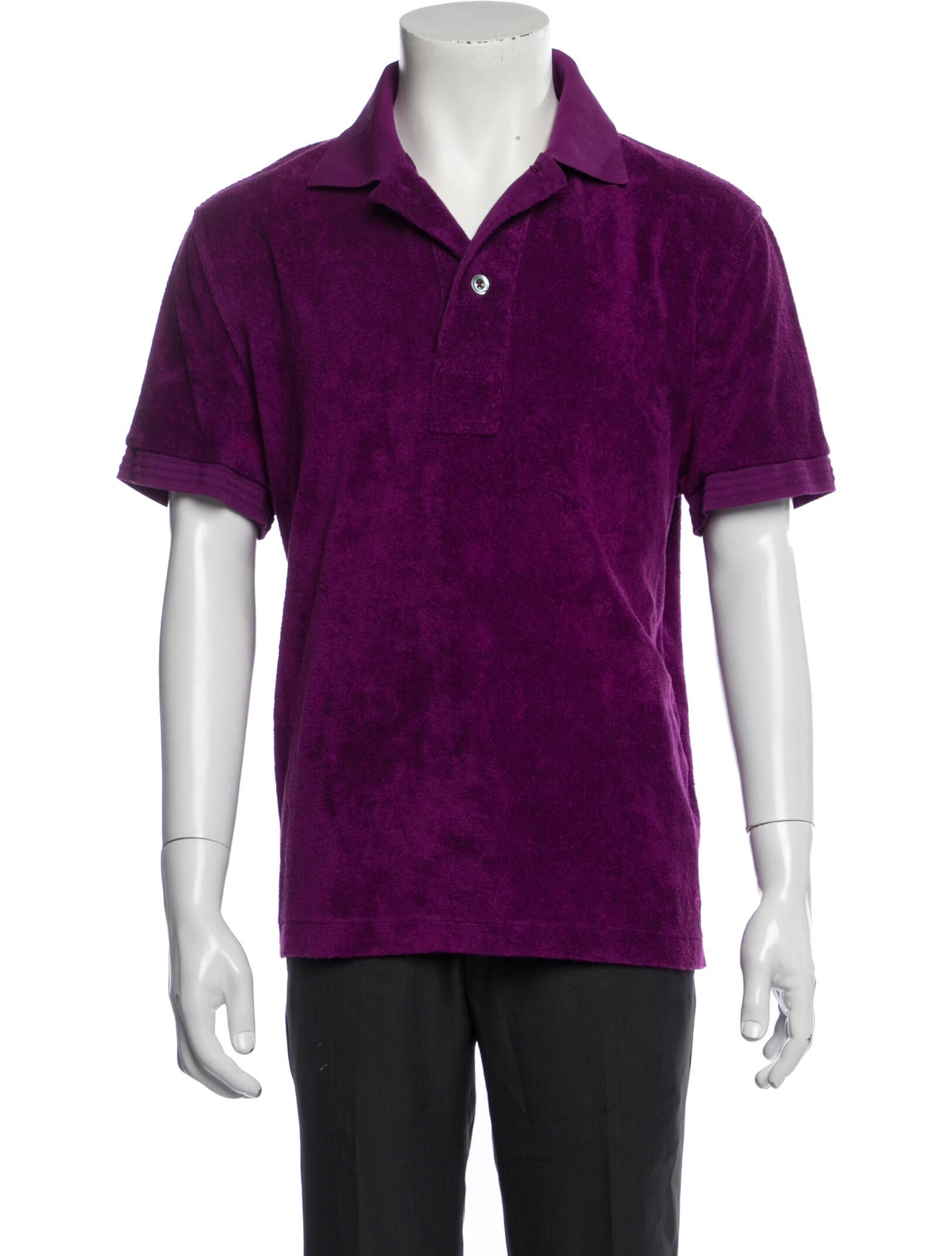 Tom Ford Collar Short Sleeve Polo Shirt
