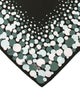 Tom Ford green pattern print pocket square