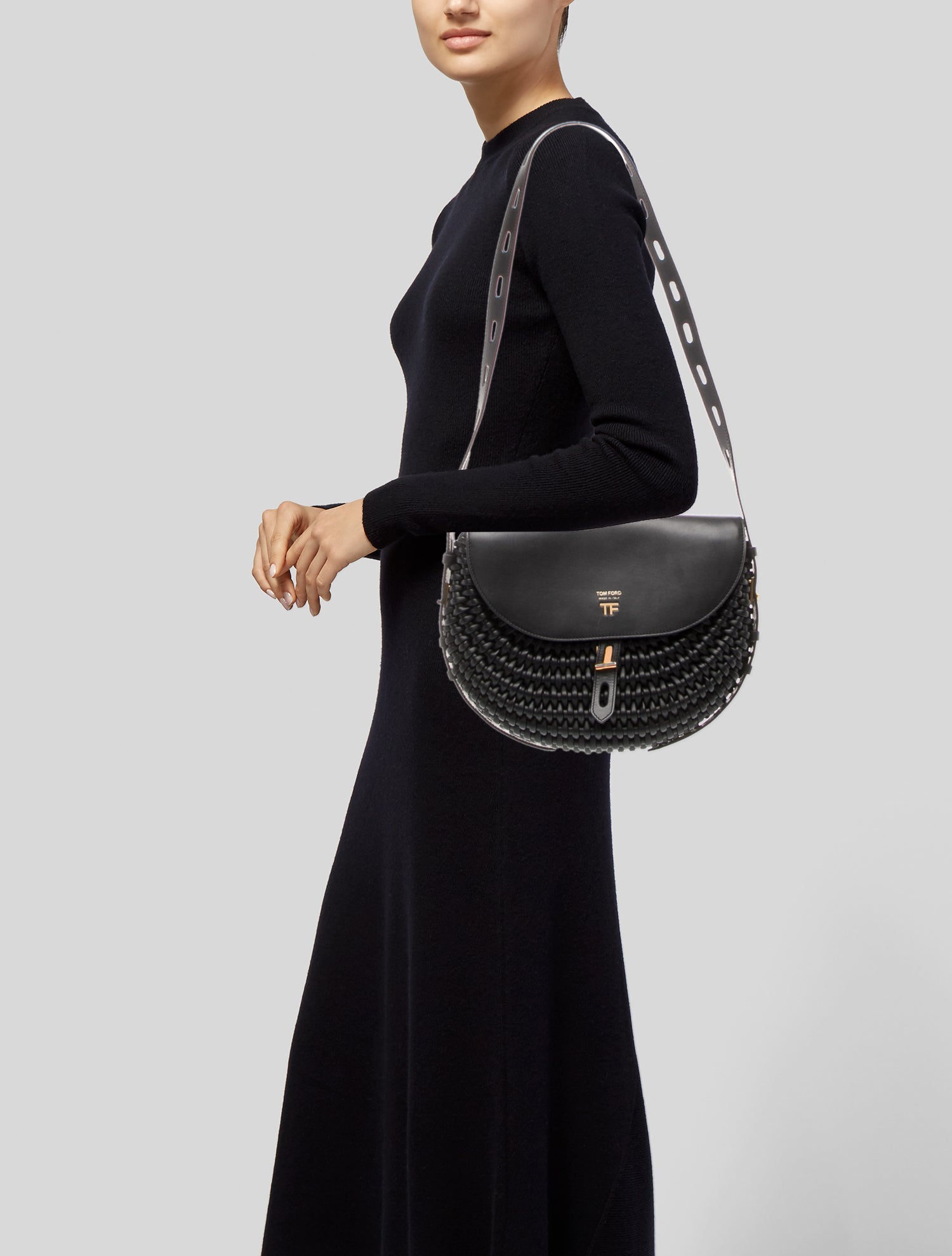 Tom Ford Leather Shoulder Bag