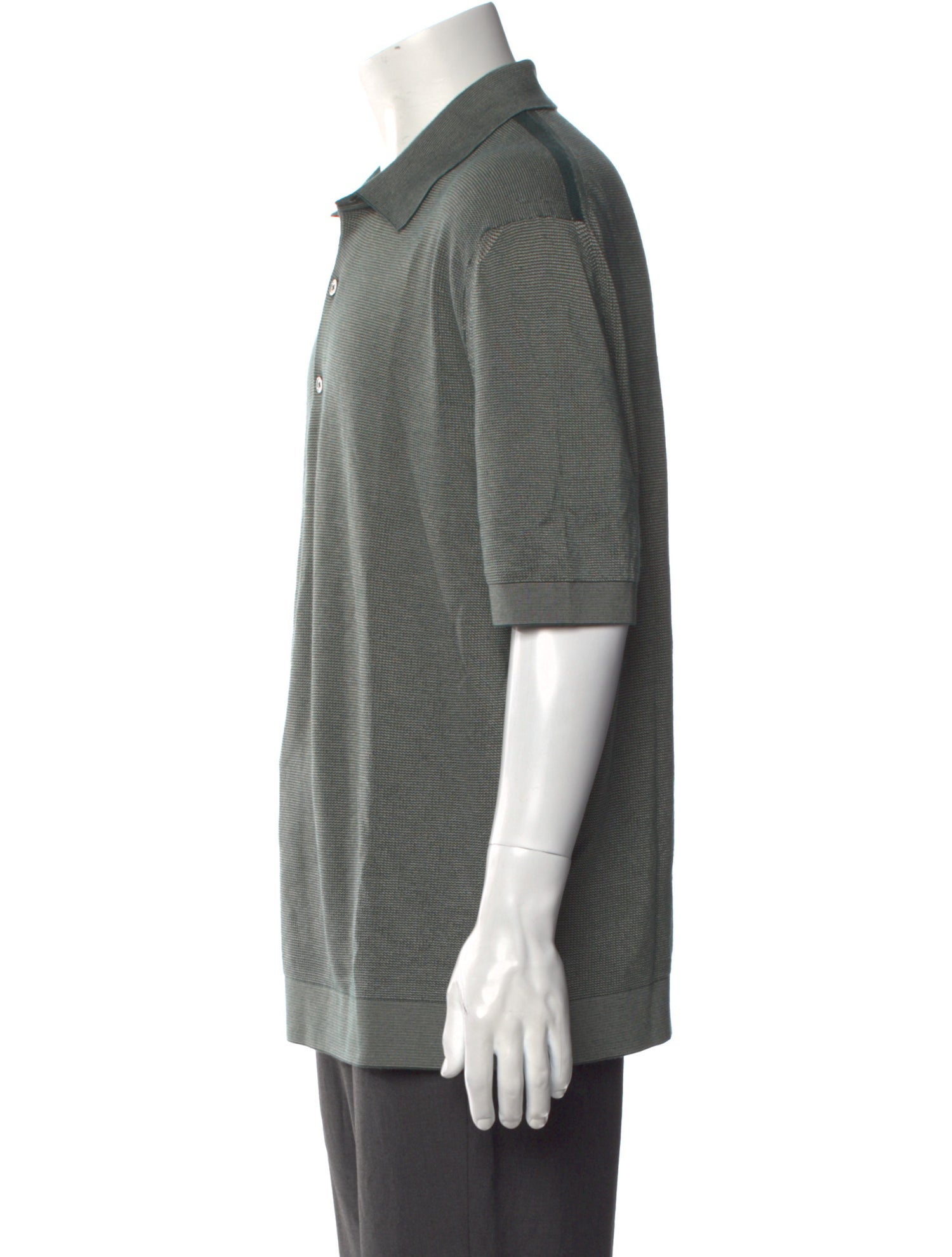 Tom Ford Collar Short Sleeve Polo Shirt