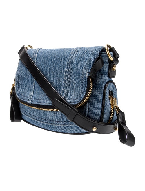 Tom Ford Denim Messenger Bag
