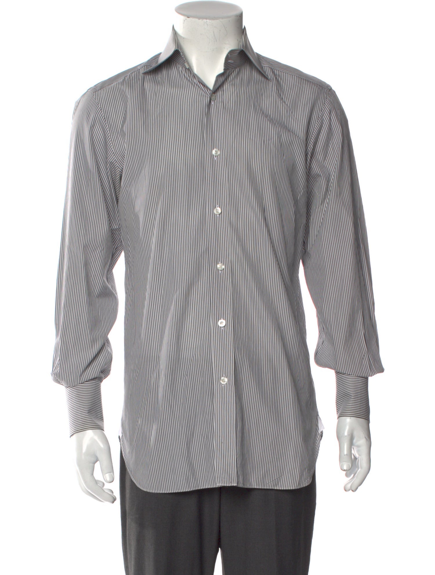 Tom Ford Striped Long Sleeve Shirt