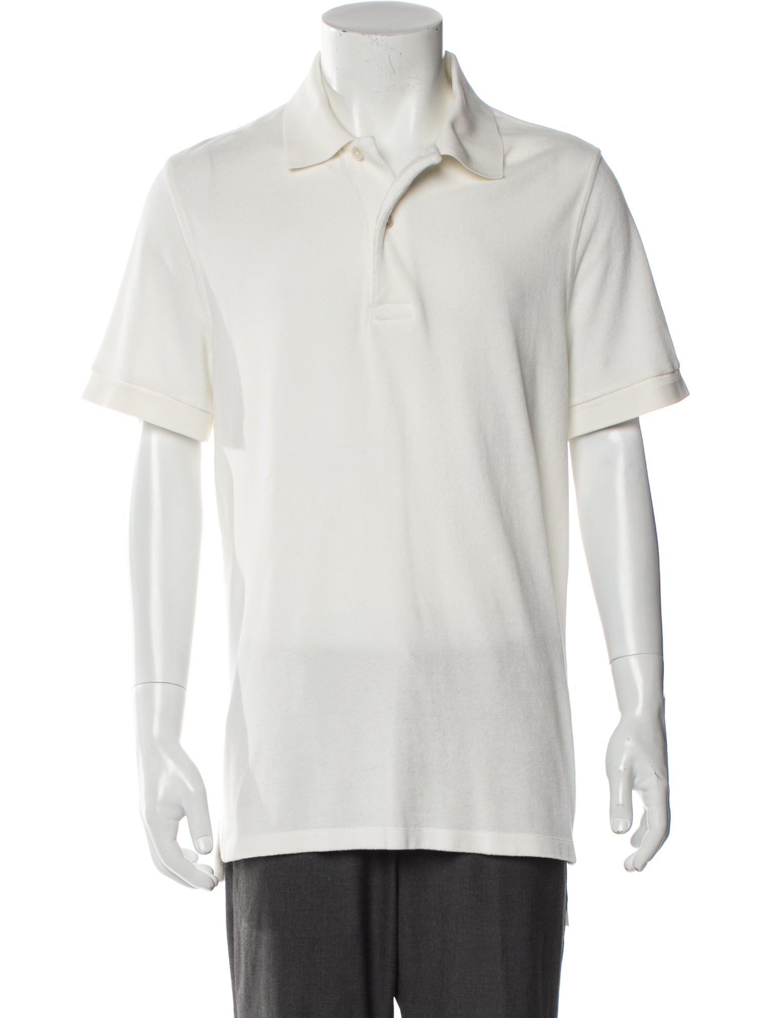 Tom Ford Collar Short Sleeve Polo Shirt