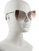 Tom Ford Oversize Gradient Sunglasses