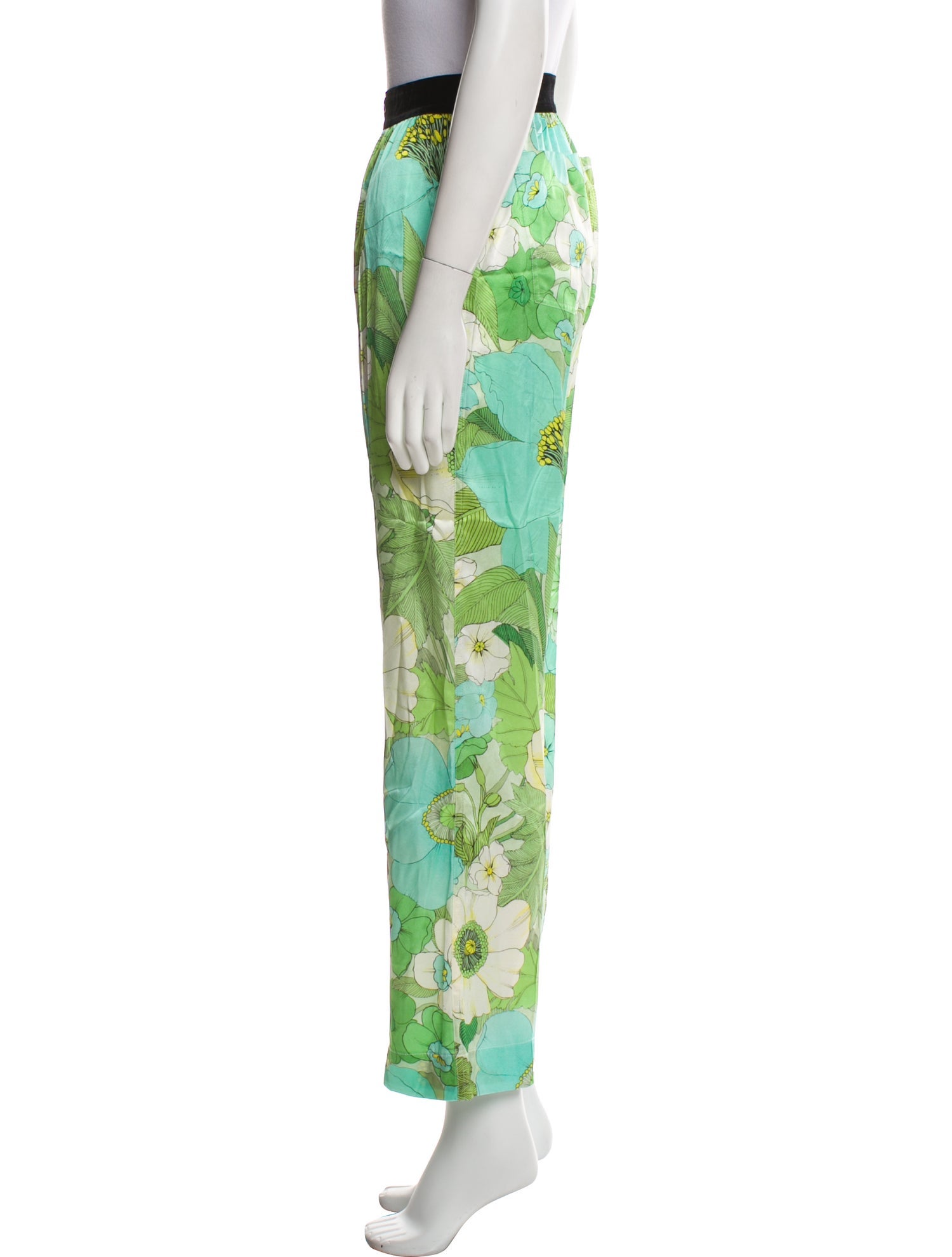 Tom Ford Silk Floral Print Sweatpants