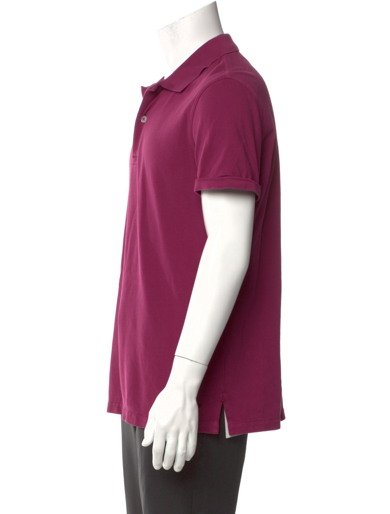 Tom Ford Collar Short Sleeve Polo Shirt