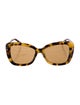 Tom Ford Square Tinted Sunglasses