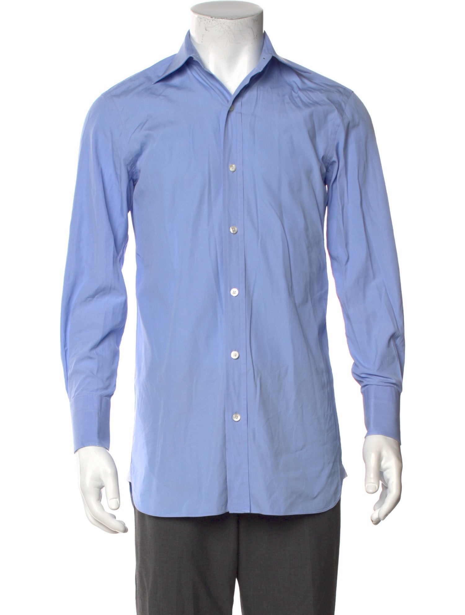 Tom Ford Striped Long Sleeve Dress Shirt