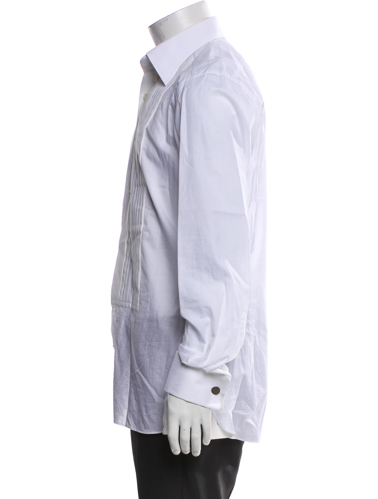 Tom Ford Long Sleeve Tuxedo Shirt