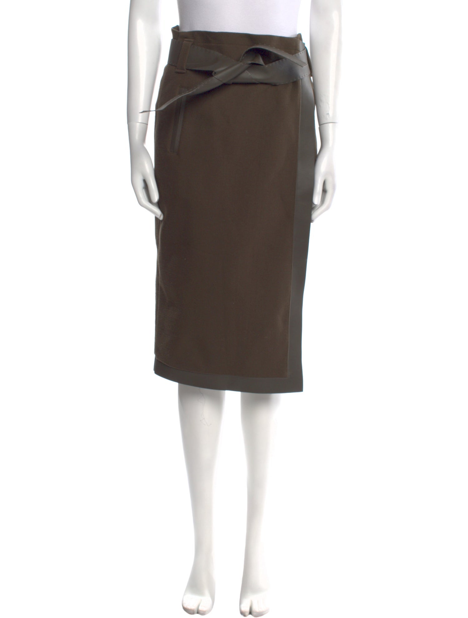 Tom Ford Virgin Wool Knee-Length Skirt