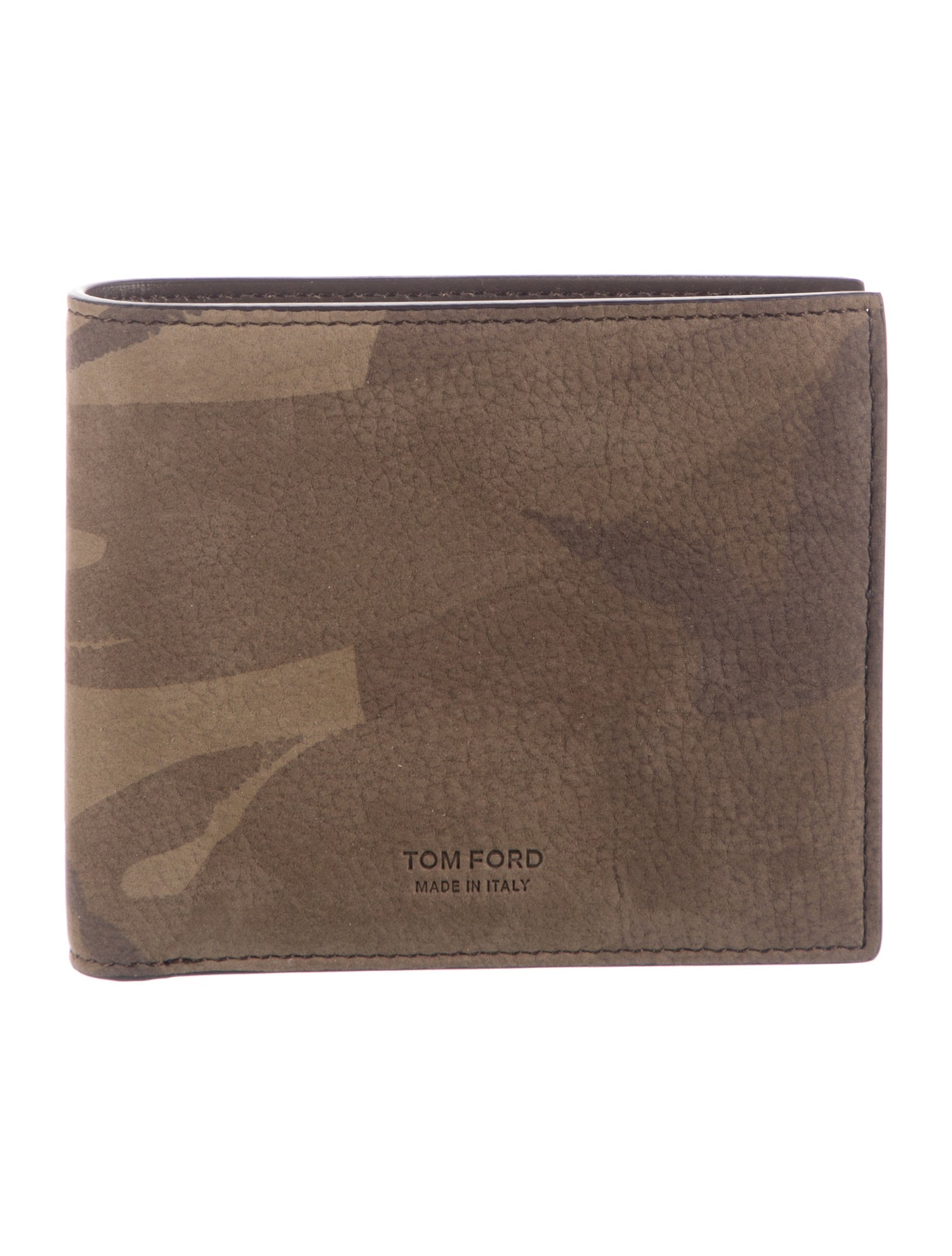 Tom Ford Leather Printed Bifold Wallet