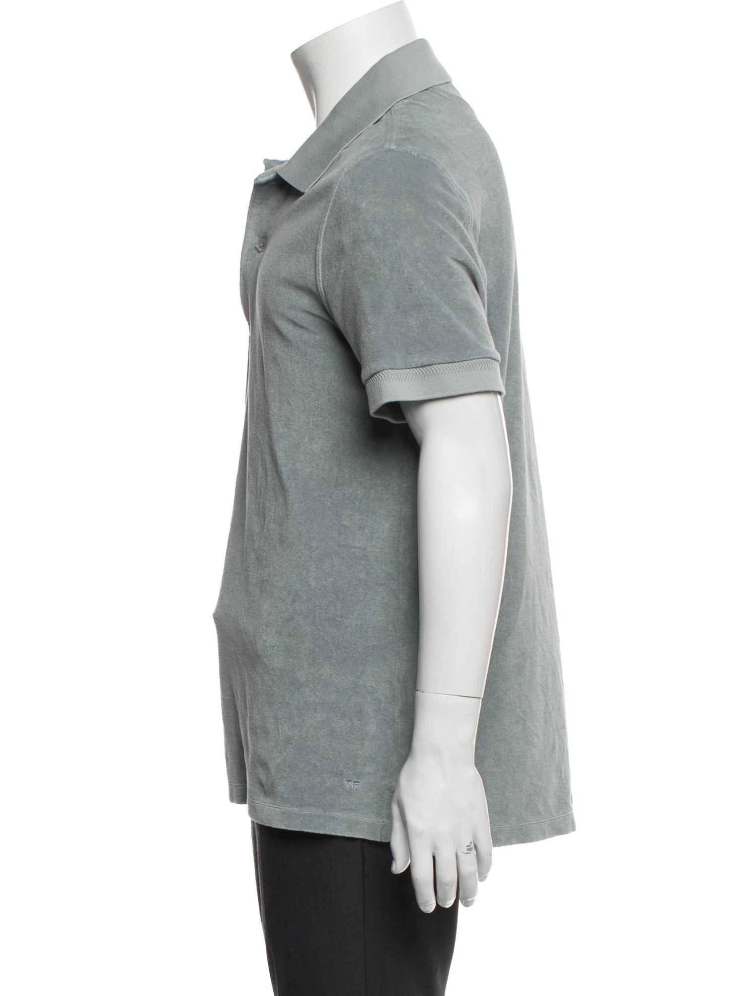 Tom Ford Collar Short Sleeve Polo Shirt