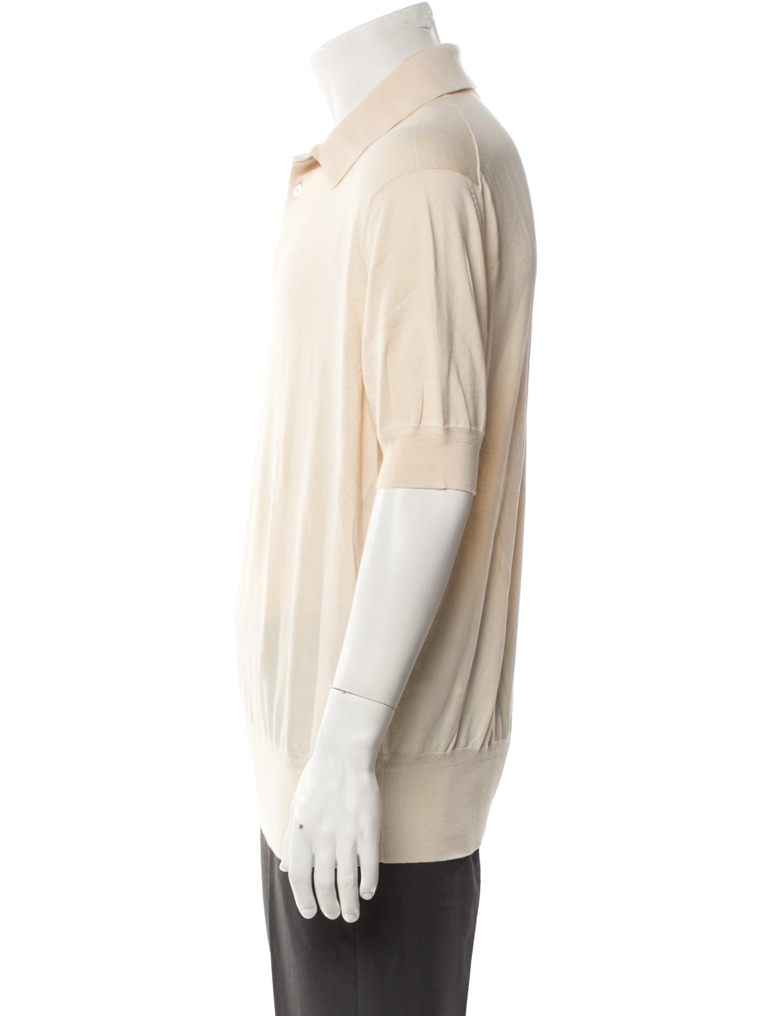 Tom Ford Collar Short Sleeve Polo Shirt