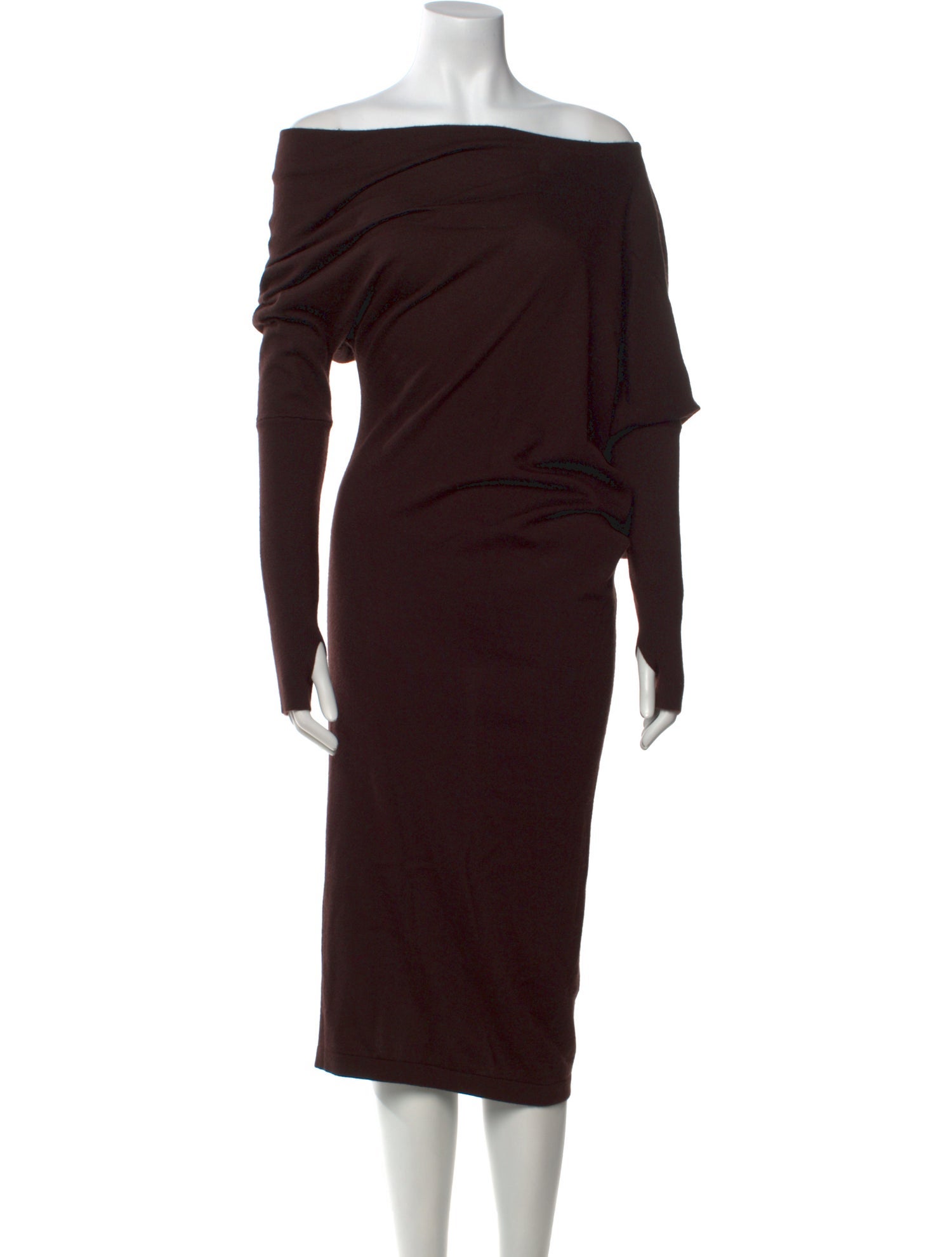 Tom Ford Cashmere Midi Length Dress