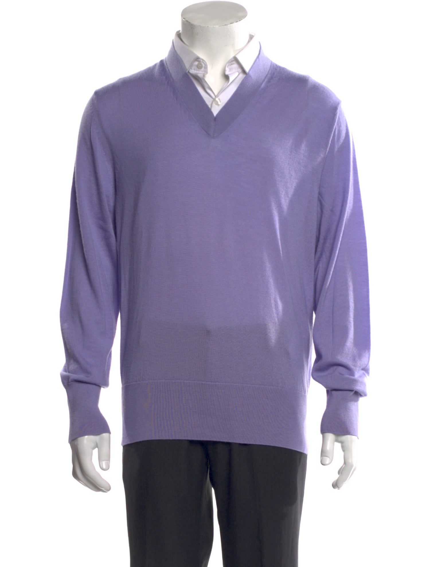 Tom Ford Cashmere V-Neck Polo Sweater