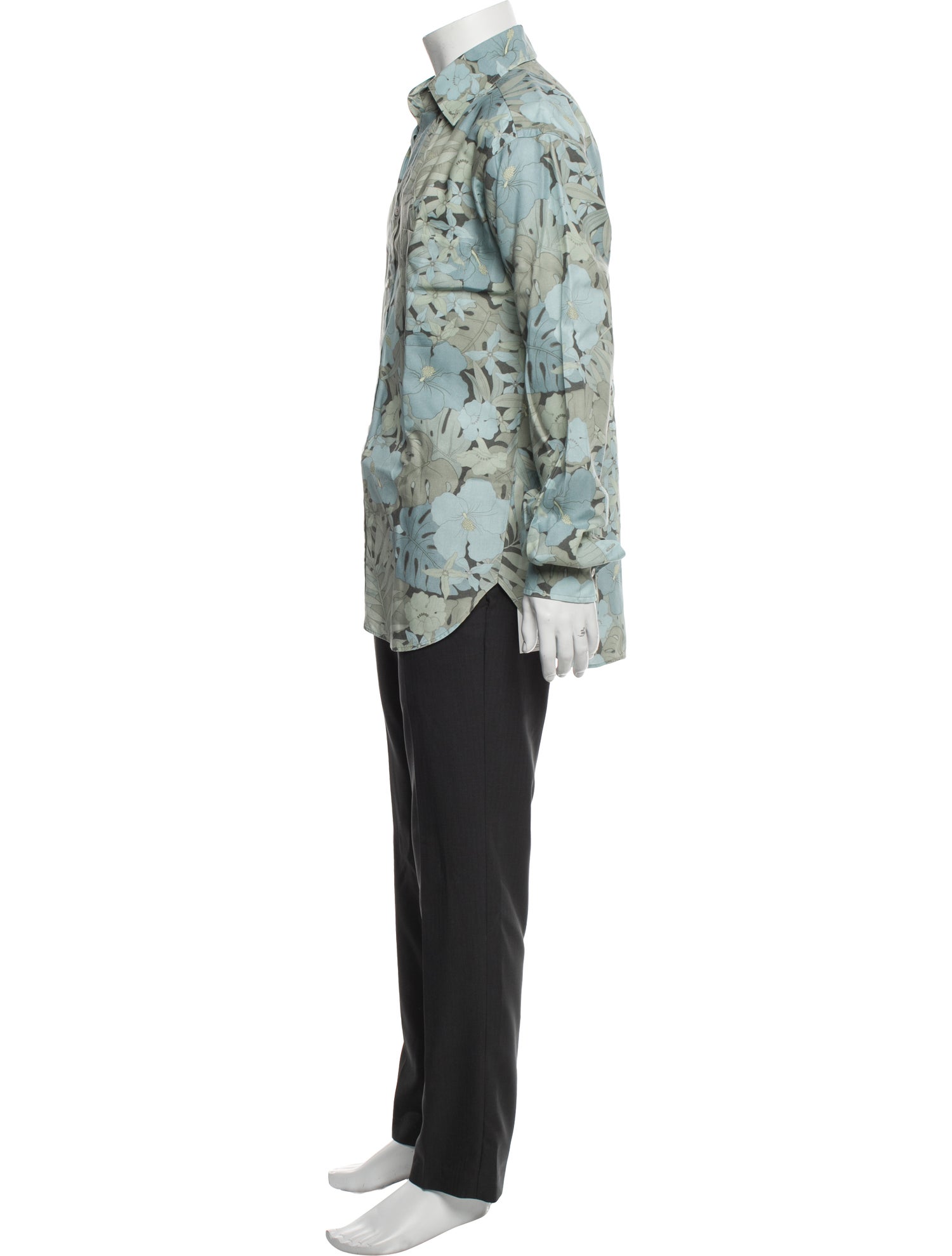 Tom Ford Printed Long Sleeve Shirt