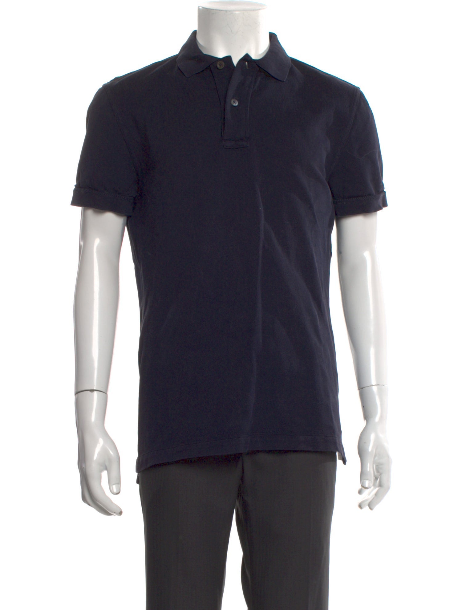Tom Ford Collar Short Sleeve Polo Shirt