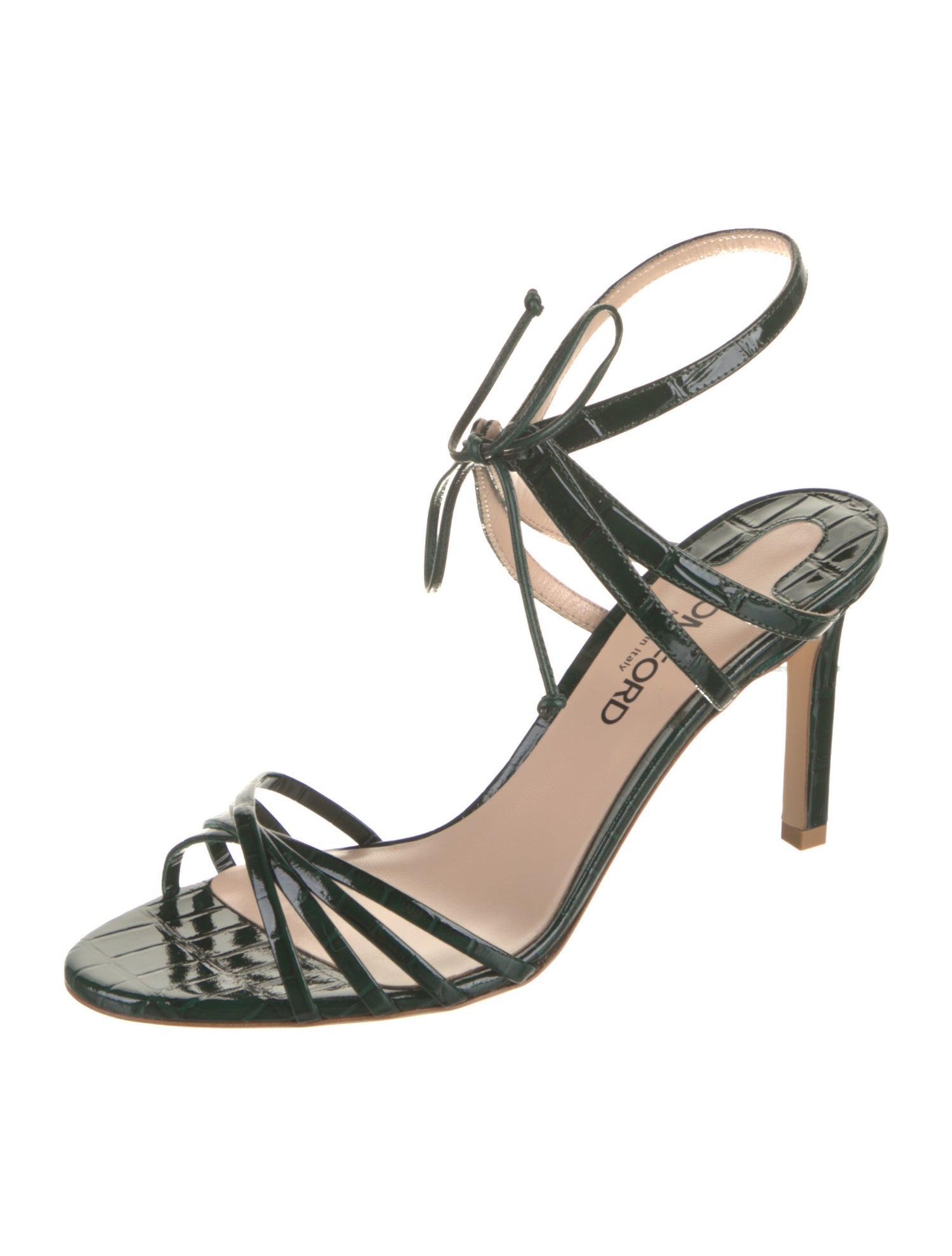 Tom Ford Embossed Leather Sandals