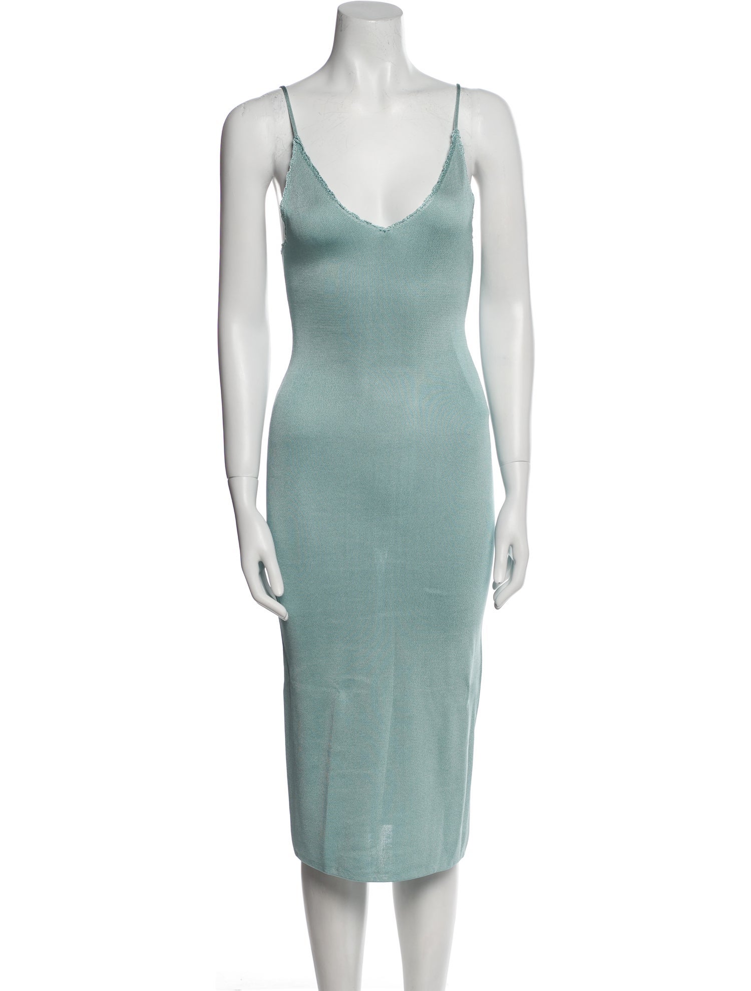 Tom Ford Virgin Wool Midi Length Dress