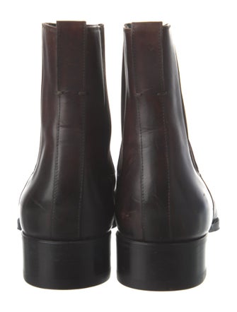 Tom Ford Leather Chelsea Boots