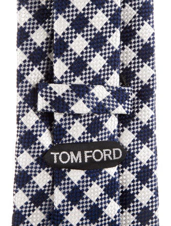 Tom Ford pattern silk tie