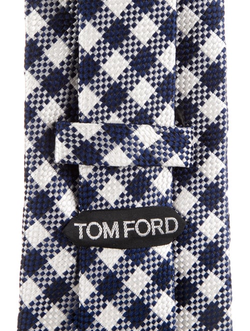 Tom Ford pattern silk tie