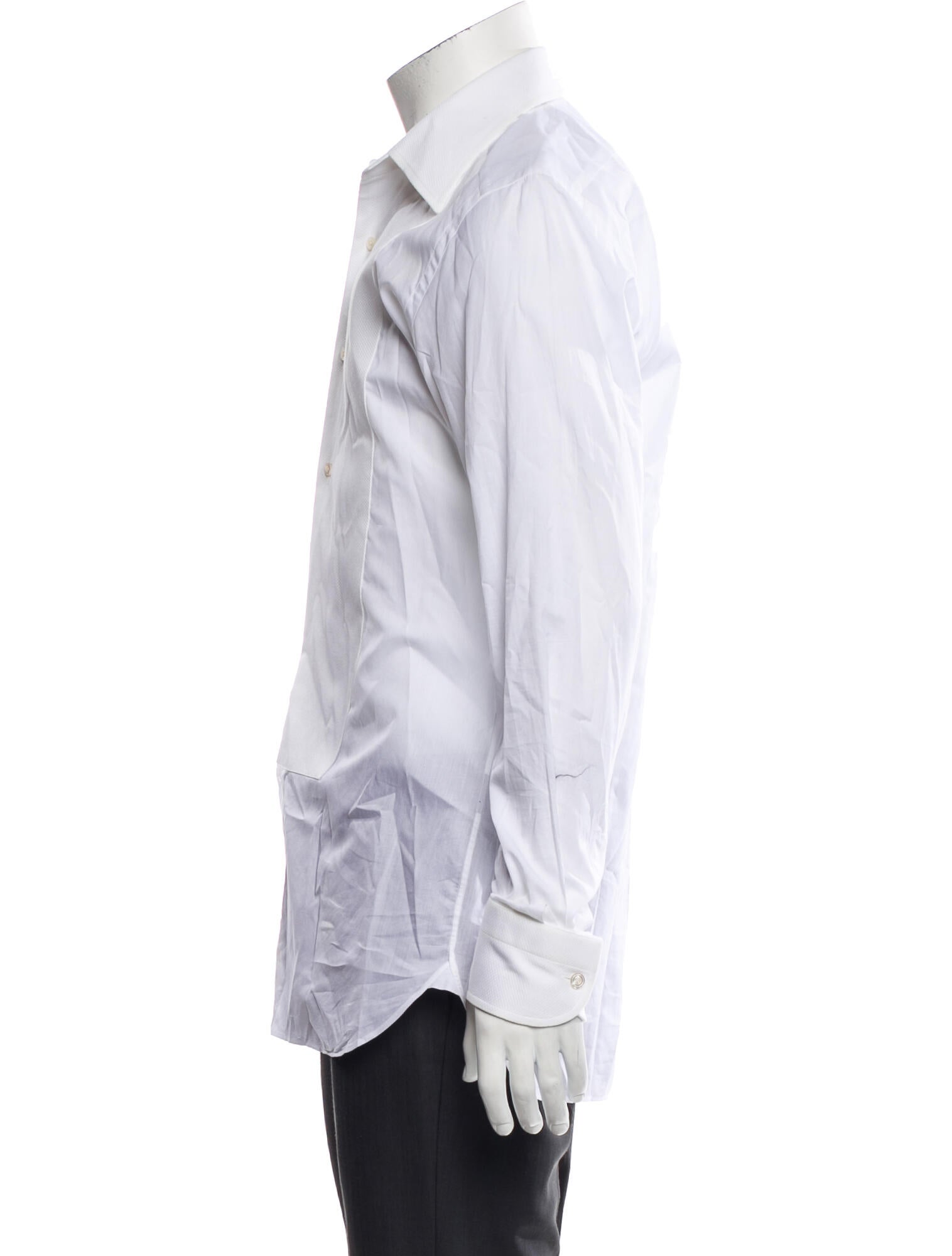 Tom Ford Long Sleeve Tuxedo Shirt