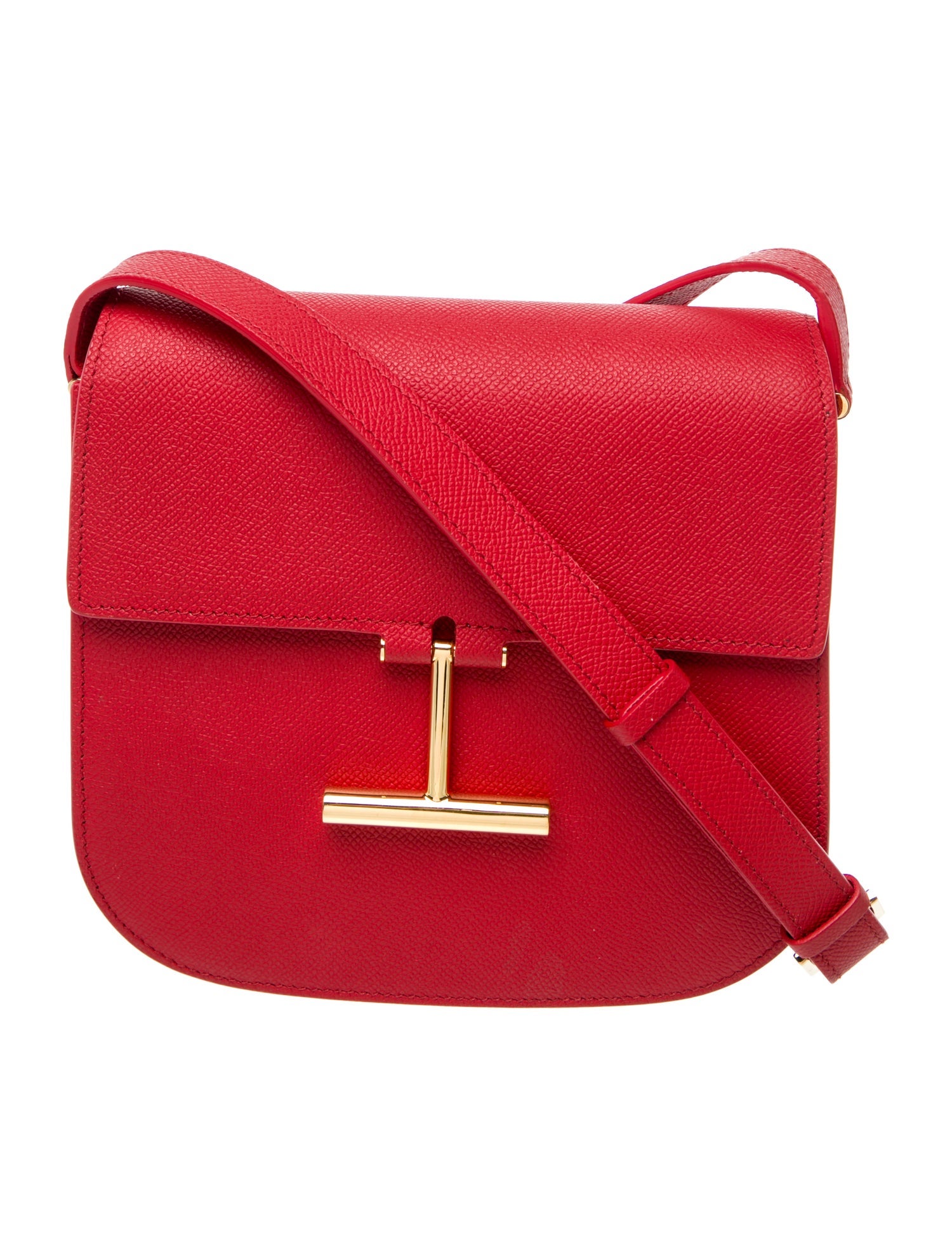 Tom Ford Leather Messenger Bag