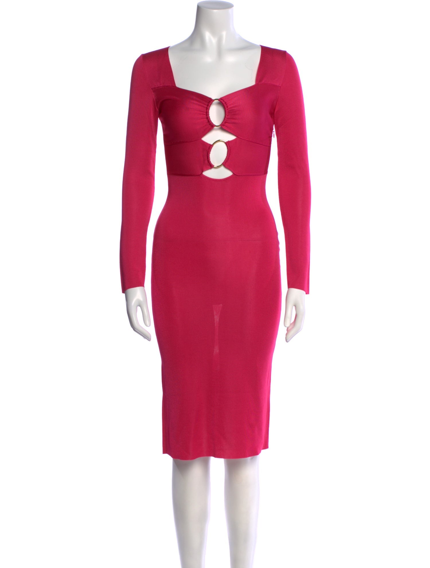 Tom Ford Square Neckline Midi Length Dress