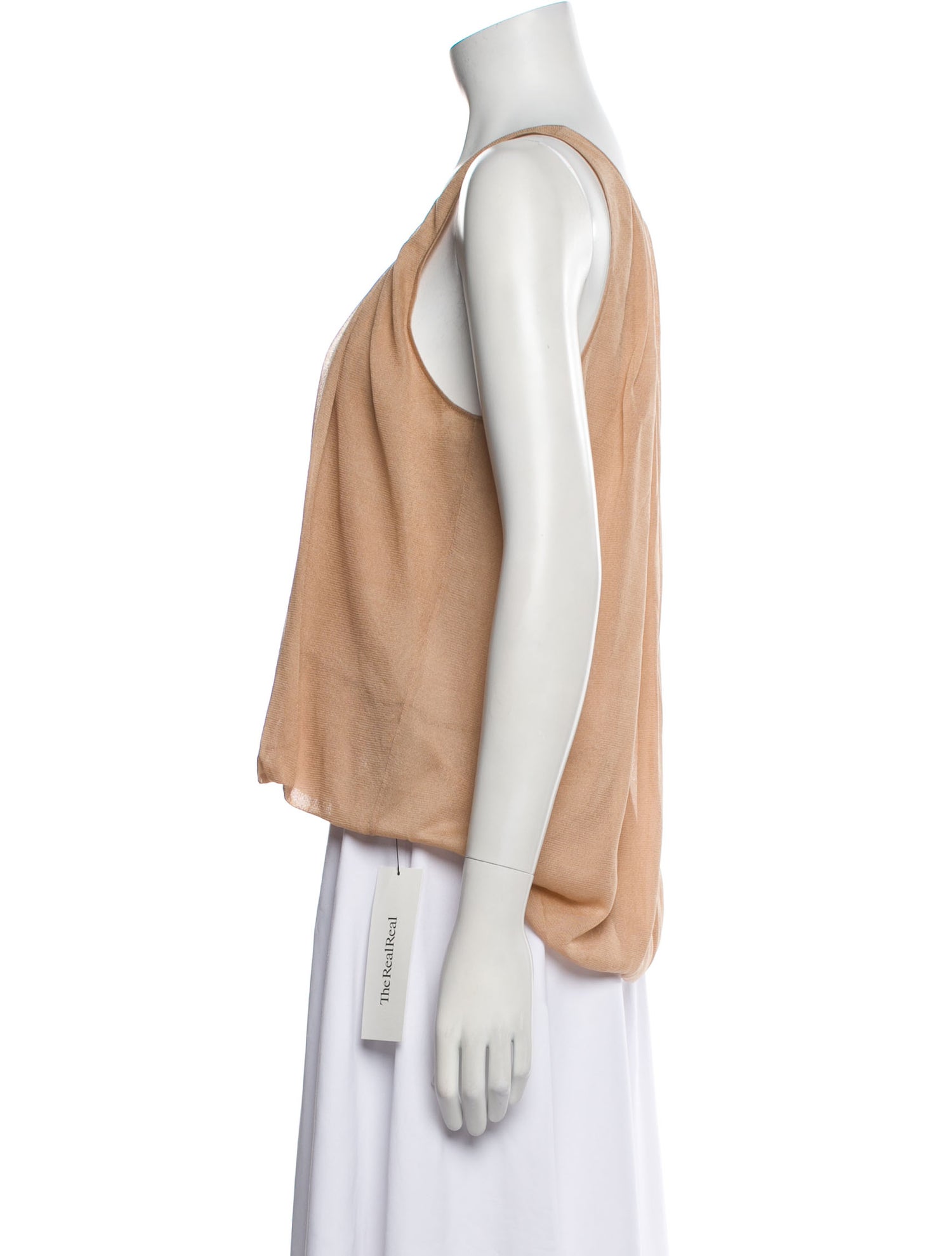 Tom Ford Silk Scoop Neck Top