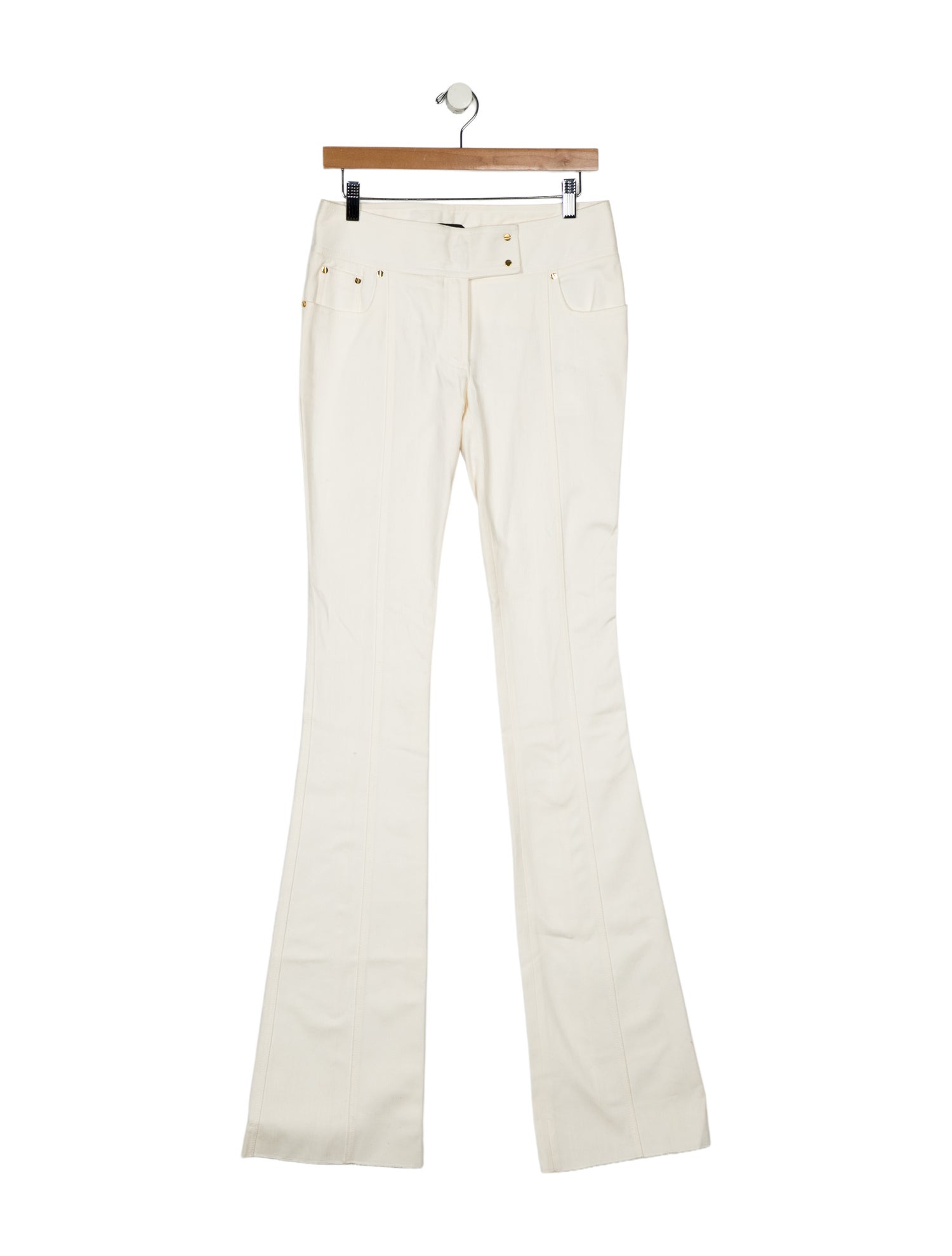 Tom Ford Mid-Rise Wide Leg Jeans