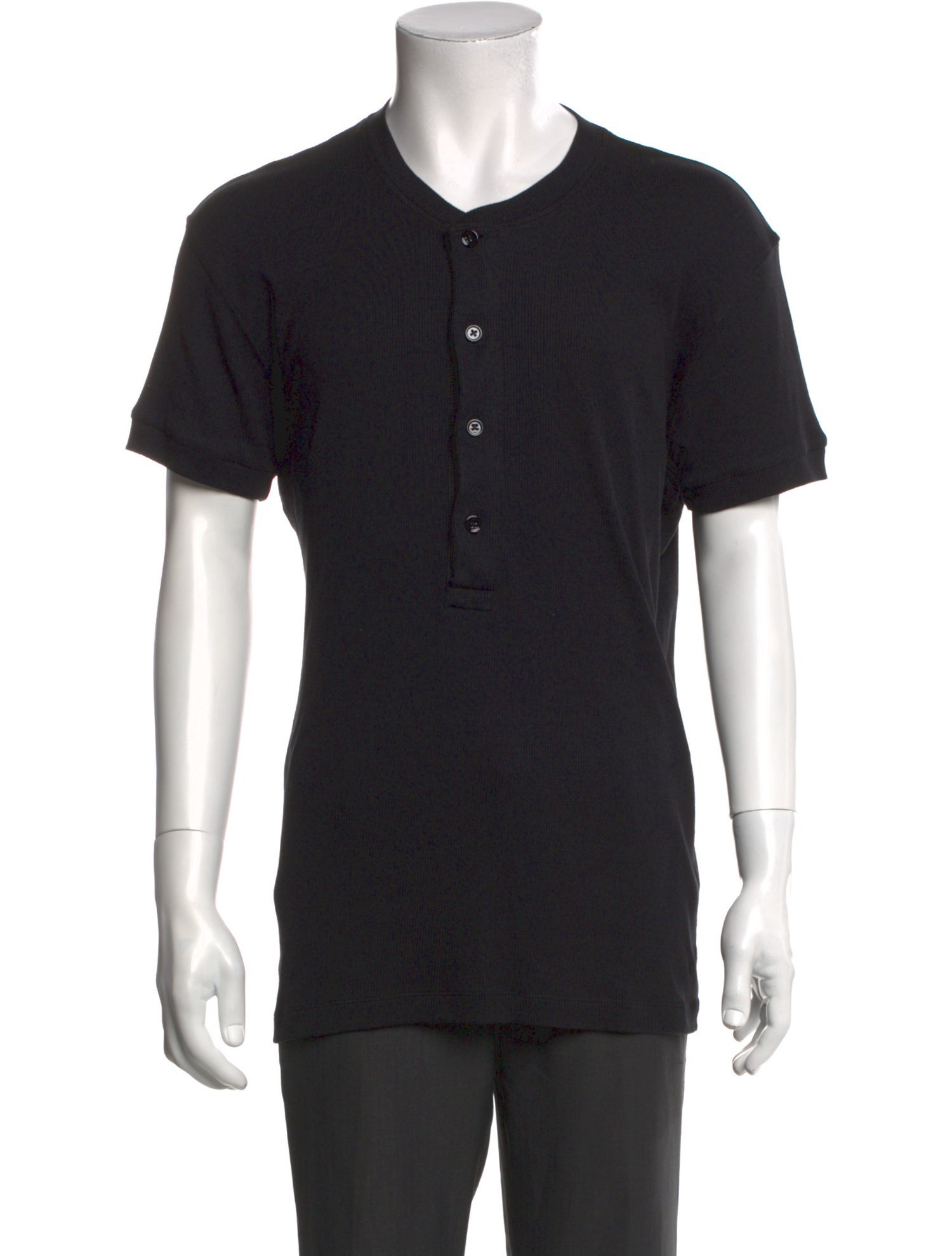 Tom Ford Collar Short Sleeve Polo Shirt