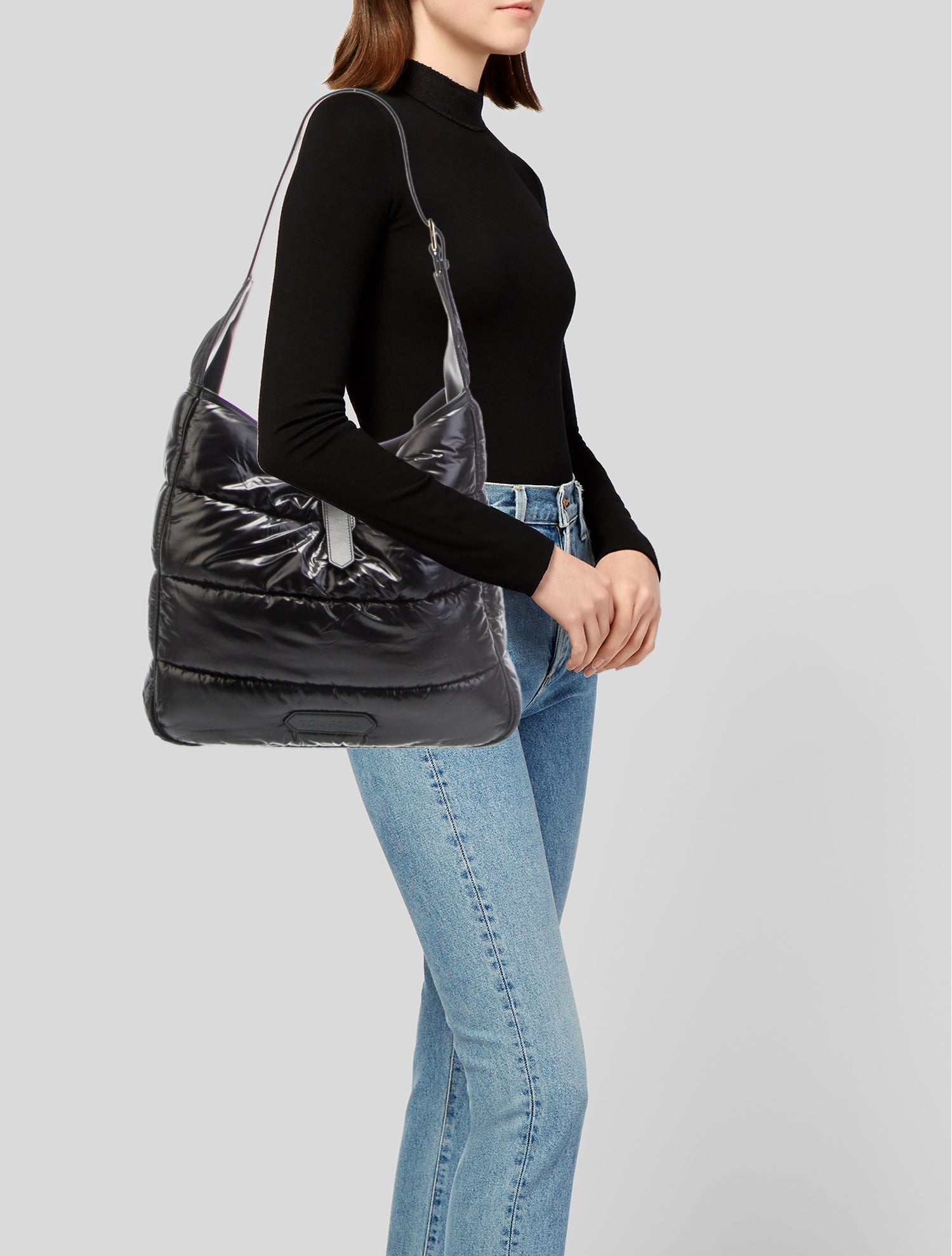 Tom Ford Nylon Shoulder Bag