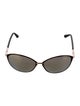 Tom Ford Cat-Eye Mirrored Sunglasses