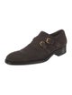 Tom Ford Suede Monk Straps