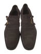 Tom Ford Suede Monk Straps