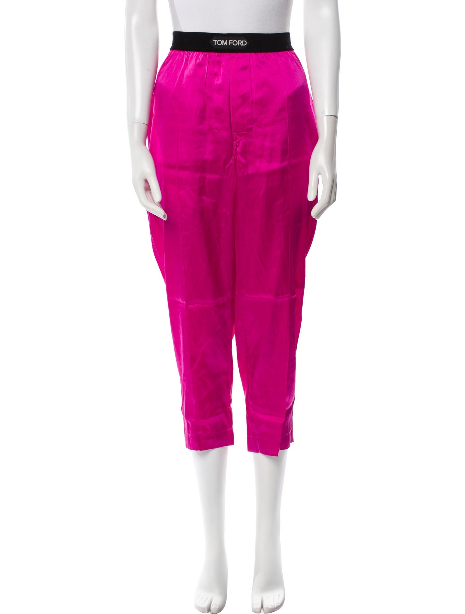 Tom Ford Silk Pleated Accents Sweatpants