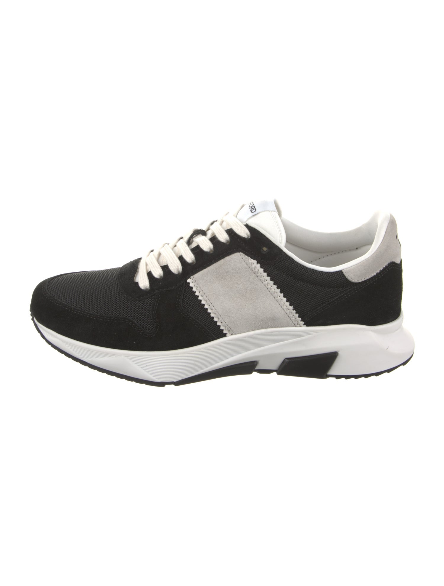 Tom Ford Mesh Colorblock Pattern Sneakers