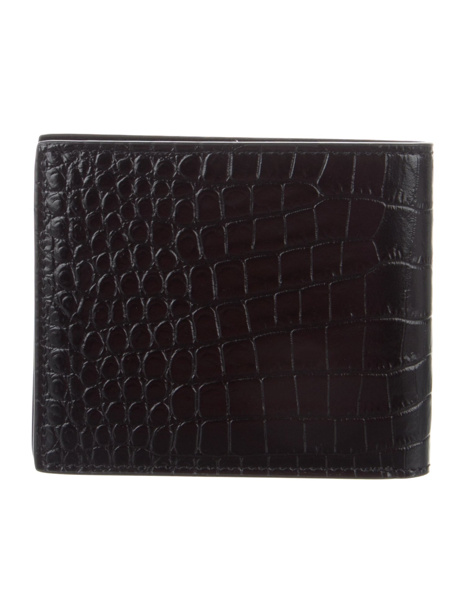 Tom Ford Embossed Leather Bifold Wallet w/ Tags