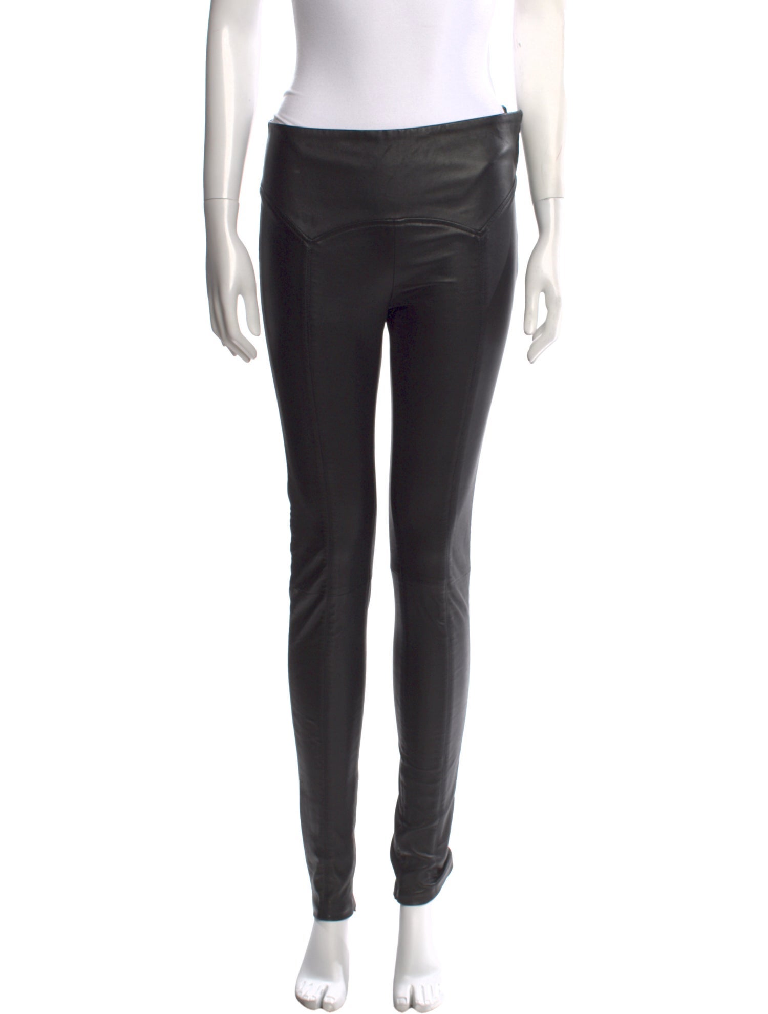 Tom Ford Leather Skinny Leg Pants