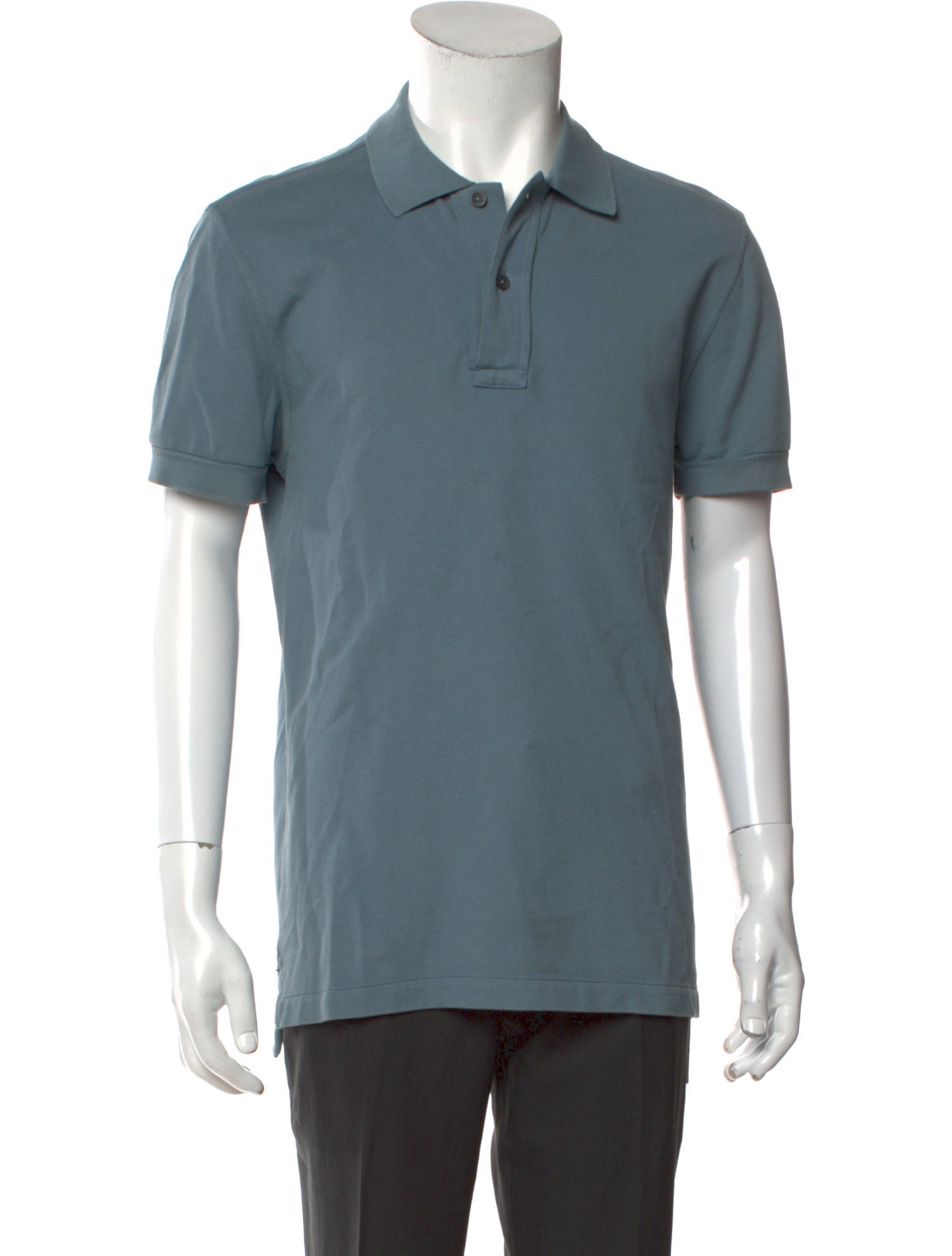 Tom Ford Collar Short Sleeve Polo Shirt