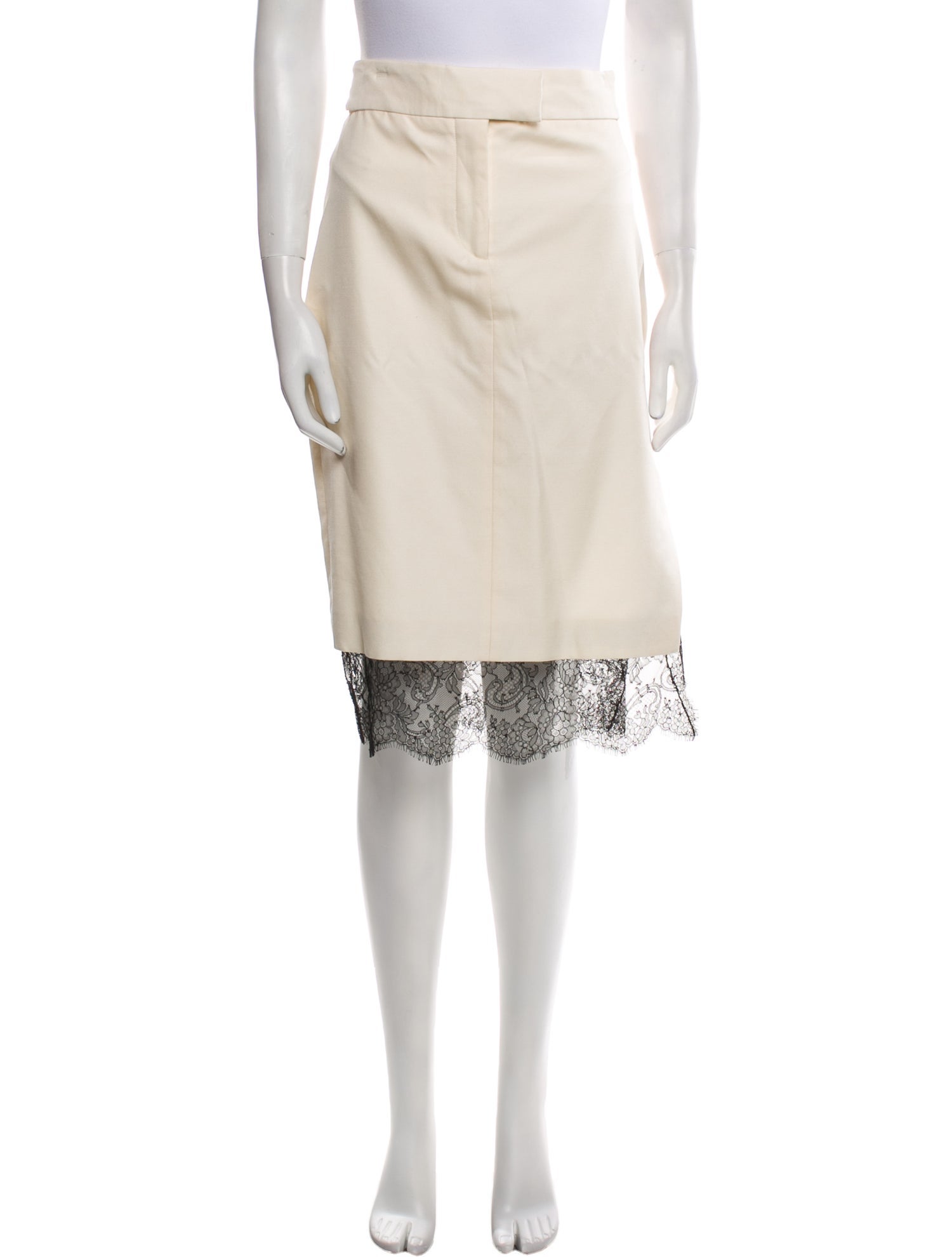 Tom Ford Lace Pattern Knee-Length Skirt