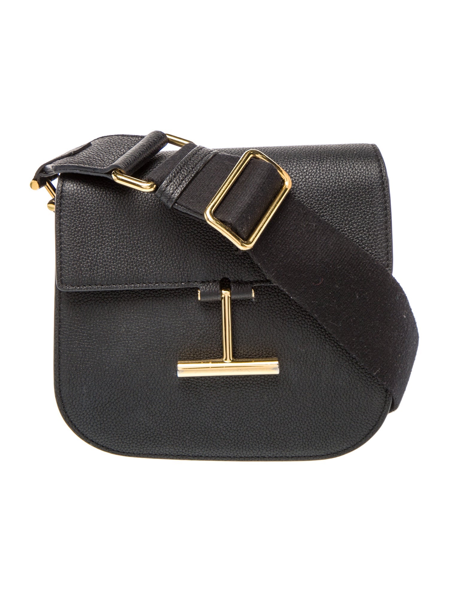 Tom Ford Leather Messenger Bag