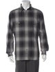 Tom Ford Plaid Print Long Sleeve Shirt
