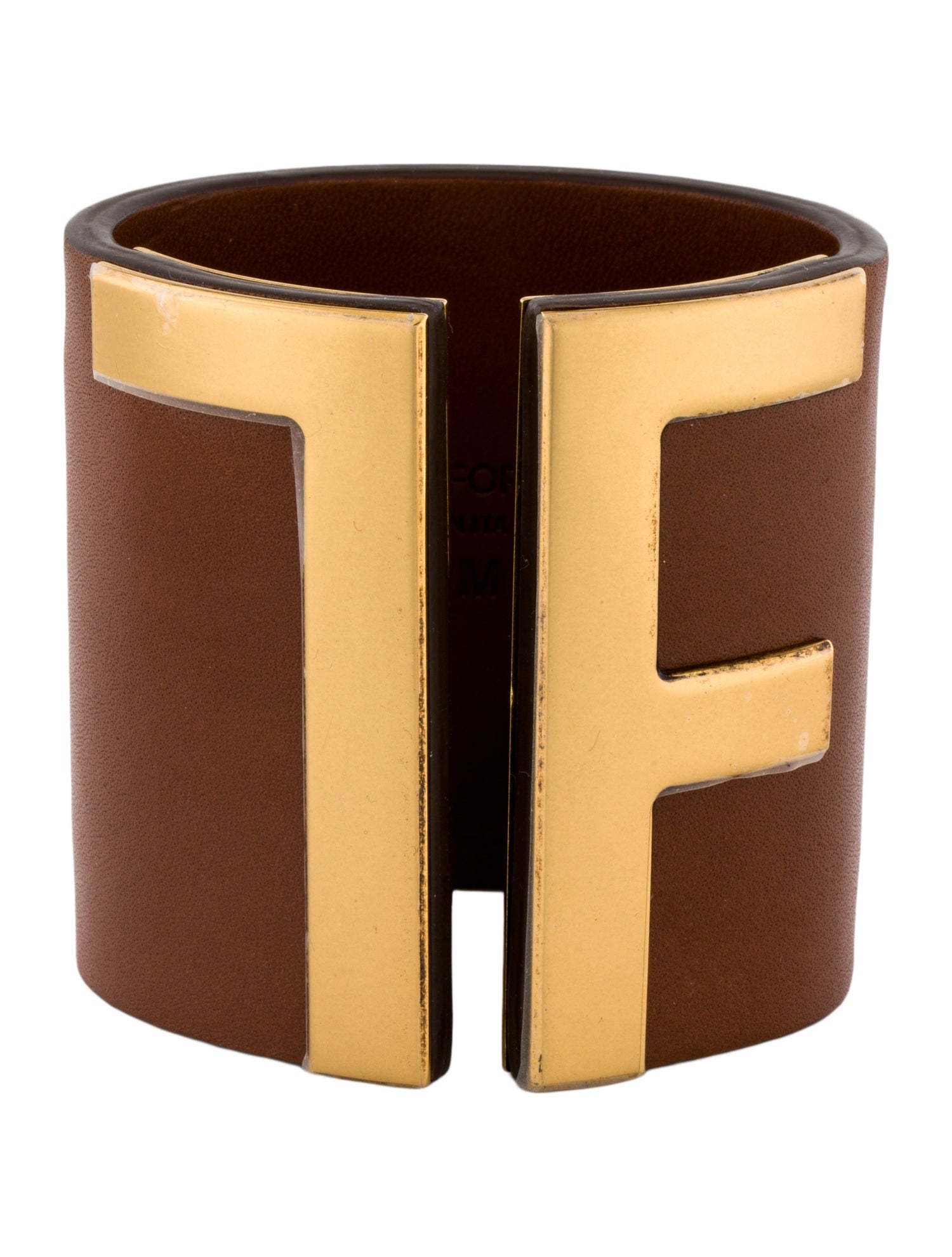 Tom Ford Leather Cuff Bracelet